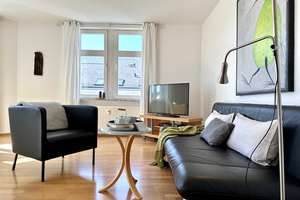 Helle 3-Zimmer Wohnung im 4. OG mit Blick auf die Peterskirche in Leipzig Zentrum-Süd