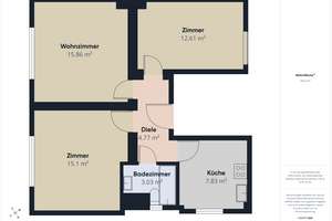 TOP GESCHNITTENES RAUMWUNDER - 3 ZIMMER ALTBAUWOHNUNG MIT SCHÖNER AUFTEILUNG – Die vollständige Adresse der Immobilie erhältst du vom Anbieter., 65205 Erbenheim, Wiesbaden – Vorschaubild 25