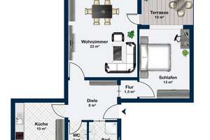 GEMÜTLICHES WOHNGLÜCK -  ERDGESCHOSSWOHNUNG SUCHT NEUE LIEBLINGSMENSCHEN – Die vollständige Adresse der Immobilie erhältst du vom Anbieter., 38440 Wohltberg, Wolfsburg – Vorschaubild 13