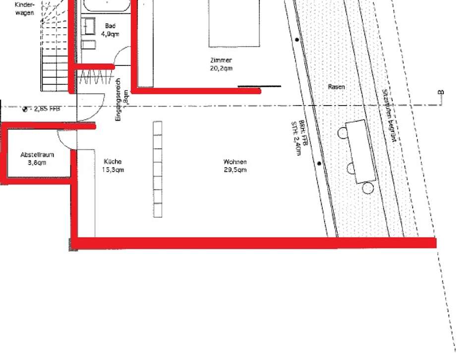 Grundriss WHG Nr.1
