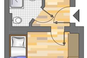 1-Zimmer-Wohnung in Dortmund Innenstadt-West – Huckarder Straße 3, 44147 Dorstfelder Brücke, Dortmund – Vorschaubild 5