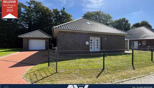 Bild von Neuwertiger Bungalow mit Garage in Großheide -Westerende
