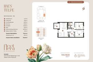 Exklusive 3-Zimmer-Etagenwohnung im Haus Tulpe
