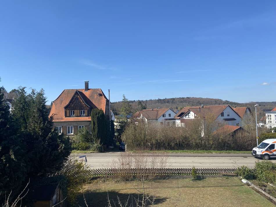 Ausblick Balkon