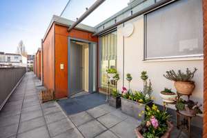 Lichtfülle über den Dächern der Stadt: Loftartige Maisonette mit Dachterrasse – Die vollständige Adresse der Immobilie erhältst du vom Anbieter., 80335 Marsfeld, München – Vorschaubild 9