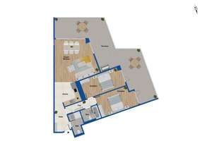 Lichtdurchflutete 3-Zimmer-Wohnung - ca. 50 m² Sonnenterrasse im 1.OG - Pkw-Stellplatz - Bezugsfrei – Die vollständige Adresse der Immobilie erhältst du vom Anbieter., 13407 Reinickendorf (Ortsteil), Berlin – Vorschaubild 14