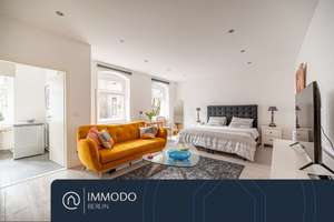 ⭐️ Im Herzen des Akazienkiez – luxuriös möbliertes & saniertes Altbau-Studio in begehrter Kiezlage – Die vollständige Adresse der Immobilie erhältst du vom Anbieter., 10781 Schöneberg, Berlin – Vorschaubild 1