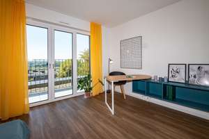 Voll möbliertes Studentenapp. mit Balkon, Duschbad und Küche in bester Lage am Lousberg. – Nizzaallee 34, 52072 Ponttor, Aachen – Vorschaubild 6