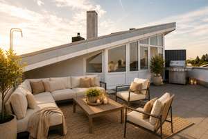 Abendsonne pur - Maisonette-Wohnung mit Dachterrasse & 2 Garagen | Untermenzing – Die vollständige Adresse der Immobilie erhältst du vom Anbieter., 80997 Allach, München – Vorschaubild 15