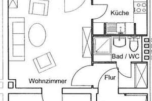 Beliebte 2 Zimmer Terrassenwohnung im "Wohnpark Wellingdorf" – Die vollständige Adresse der Immobilie erhältst du vom Anbieter., 24148 Ellerbek, Kiel – Vorschaubild 1