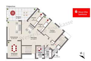 Ein ganz besonderes 3-Familienhaus  – Die vollständige Adresse der Immobilie erhältst du vom Anbieter., 27578 Leherheide, Bremerhaven – Vorschaubild 36
