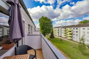 Großzügige 2-Zimmer Wohnung mit Westbalkon und EBK – Friedensstr. 9c, 85055 Oberhaunstadt, Ingolstadt – Vorschaubild 4