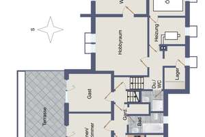 Großes Einfamilienhaus mit Einliegerwohnung auf rund 1.700 m² Grundstück – Die vollständige Adresse der Immobilie erhältst du vom Anbieter., 84307 Eggenfelden – Vorschaubild 28