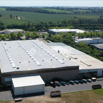 Exklusiv im Alleinauftrag! Lager-/Produktionshalle mit diversen Krananlagen nahe der A14