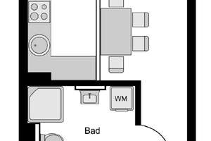 Zentrale 2,5-Zimmer-Wohnung mit Einbauküche & Balkon in BO-Linden – barrierearm & ruhig