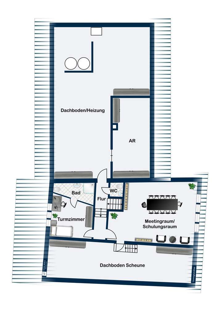 Dachgeschoss Haupthaus