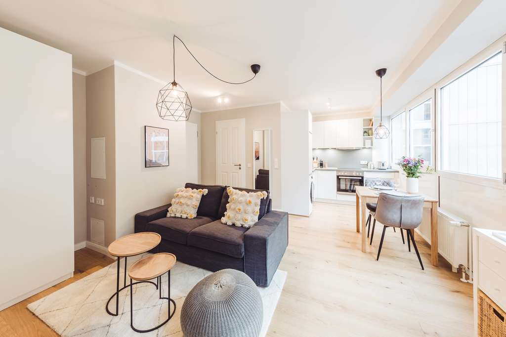 Prenzlauer Berg: Hochwertig sanierte 2-Zimmerwohnung im parkähnlichen Ensemble "Goldpunkt Haus"