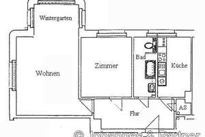 *  Ruhige Lage, helle Wohnung mit Wintergarten  - ID 6579  * – Die vollständige Adresse der Immobilie erhältst du vom Anbieter., 1187 Südvorstadt-West, Dresden – Vorschaubild 10