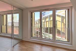 Im Herzen Franklins / Die Grüne Mitte ( Nr. 8), offene Küche/Wohnbereich, mit "Wintergarten" – 68309 Käfertal, Mannheim – Vorschaubild 7