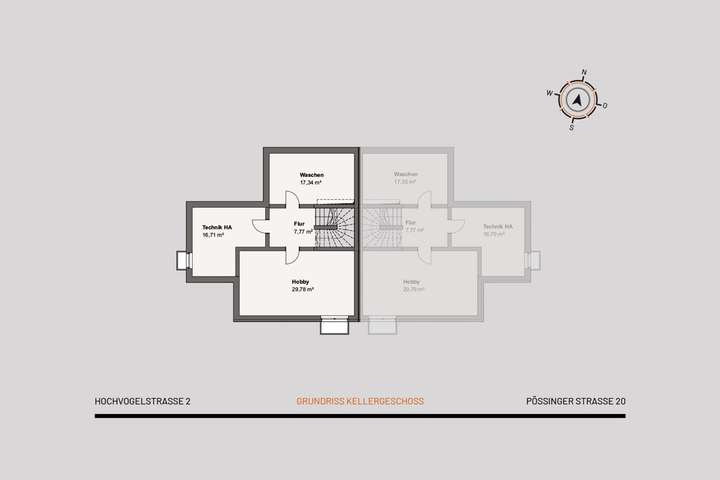Grundriss Kellergeschoss