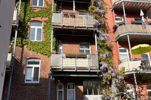 Sonnige, modernisierte 2 -Raum-Wohnung m. Balkon u. Einbauküche im Mühlenviertel in Erfurt – Schobersmühlenweg 14, 99089 Andreasvorstadt, Erfurt – Vorschaubild 2