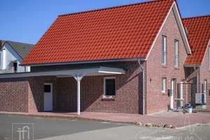 NEUBAU-Haushälfte mit 4 Zimmern, Carport und Einbauküche als ERSTBEZUG – Leer (Kreis) – Vorschaubild 1