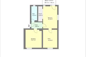 Schöne 2-Zimmer Wohnung in DO-Wambel-Nord – Am Hemesod 4, 44143 Wambel, Dortmund – Vorschaubild 3