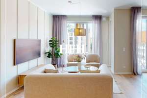 Zur Miete -Wunderschöne möblierte 2-Zimmer-Wohnung mit offener Wohnküche- – Kuhmühle 4 + 4a, 22087 Hohenfelde, Hamburg – Vorschaubild 2