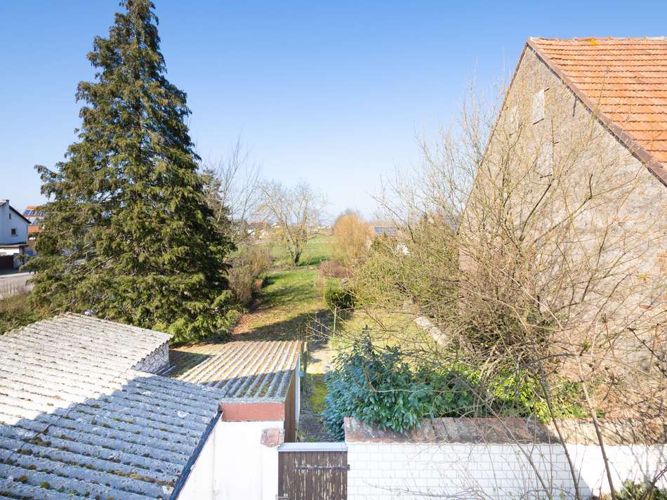 Ausblick Garten