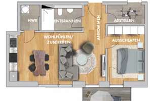 * JETZT BESICHTIGEN * 2 Zimmer * Parkett * Fußbodenheizung *A+ NEUBAU * – Shakespearestr. 48-50, 4107 Zentrum-Süd, Leipzig – Vorschaubild 12