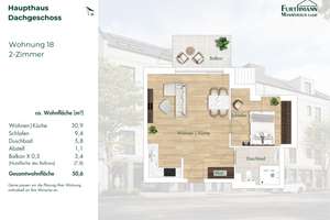 2-Zimmer-Neubauwohnung  in Uni-Nähe mit Balkon in Wersten – Kölner Landstraße 300, 40591 Wersten, Düsseldorf – Vorschaubild 7