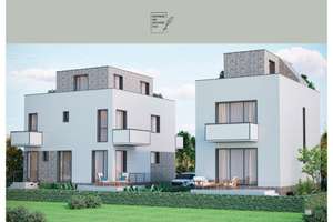 Neubau; Doppelhaushälfte "Fontane 2" im beliebten Dichterviertel von Wilhelmsruh