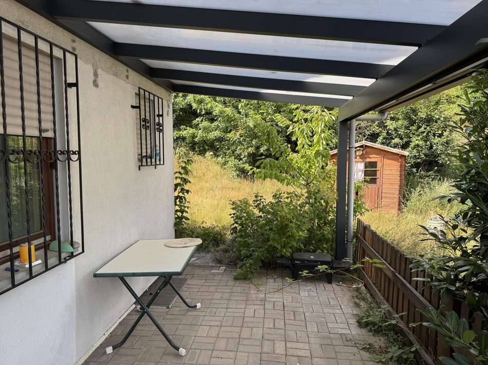 Überdachte Terrasse