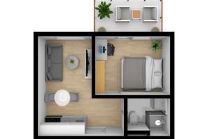 Moderne 1,5 Raumwohnung im Szenekiez – Köpenicker Str. 55, 10179 Mitte (Ortsteil), Berlin – Vorschaubild 2