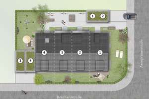 Sonniges Stadthaus in moderner Ausstattung und zentraler Lage mit Südgarten – Asenprunnerstr. 1, 80995 Feldmoching, München – Vorschaubild 3
