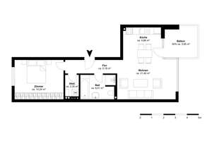 Moderne 2-Zimmer-Wohnung mit Südbalkon in Hamburg-Barmbek – Die vollständige Adresse der Immobilie erhältst du vom Anbieter., 22307 Barmbek-Nord, Hamburg – Vorschaubild 10