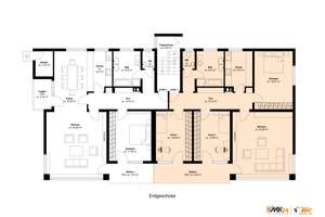 6-FAMILIENHAUS STUTTGART-MÖHRINGEN MIT PENTHOUSE-WOHNUNGEN UND GARAGEN – Die vollständige Adresse der Immobilie erhältst du vom Anbieter., 70567 Möhringen-Ost, Stuttgart – Vorschaubild 36