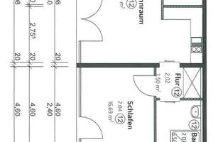 Exklusive 2-Zimmer-Wohnung mit EBK nach Kernsanierung (2023) im Bismarckviertel – Cracauer Straße 91-93, 47799 Cracau, Krefeld – Vorschaubild 15