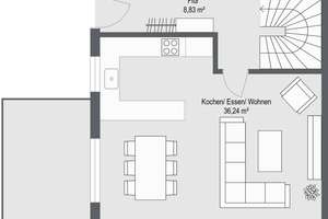KfW-55 Neubau - Großzügige Doppelhaushälfte mit zwei Bädern!!! – Die vollständige Adresse der Immobilie erhältst du vom Anbieter., 84166 Adlkofen – Vorschaubild 5