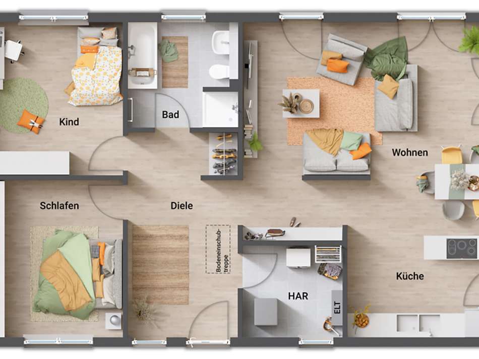 Grundriss-Bungalow-100-Erdgesc