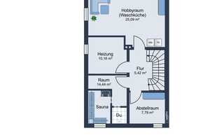 DHH mit Terrasse, Loggia, Garage, Carport, mit Teich für Naturliebhaber, in Großaitingen kaufen – Augsburg (Kreis) – Vorschaubild 25