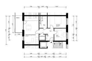 Provisionsfreie 3 Zimmer Wohnung mit Balkon und Aussicht auf die Vogesen – 79114 Weingarten, Freiburg im Breisgau – Vorschaubild 13