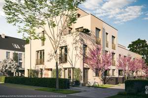 Real geteiltes 4-Zi-RMH mit 2 Terrassen und exklusiver Dachterrasse in Süd-West-Ausrichtung  – Schmetterlingstr. 6a,6b,8a,8b,, 85551 Kirchheim bei München – Vorschaubild 1