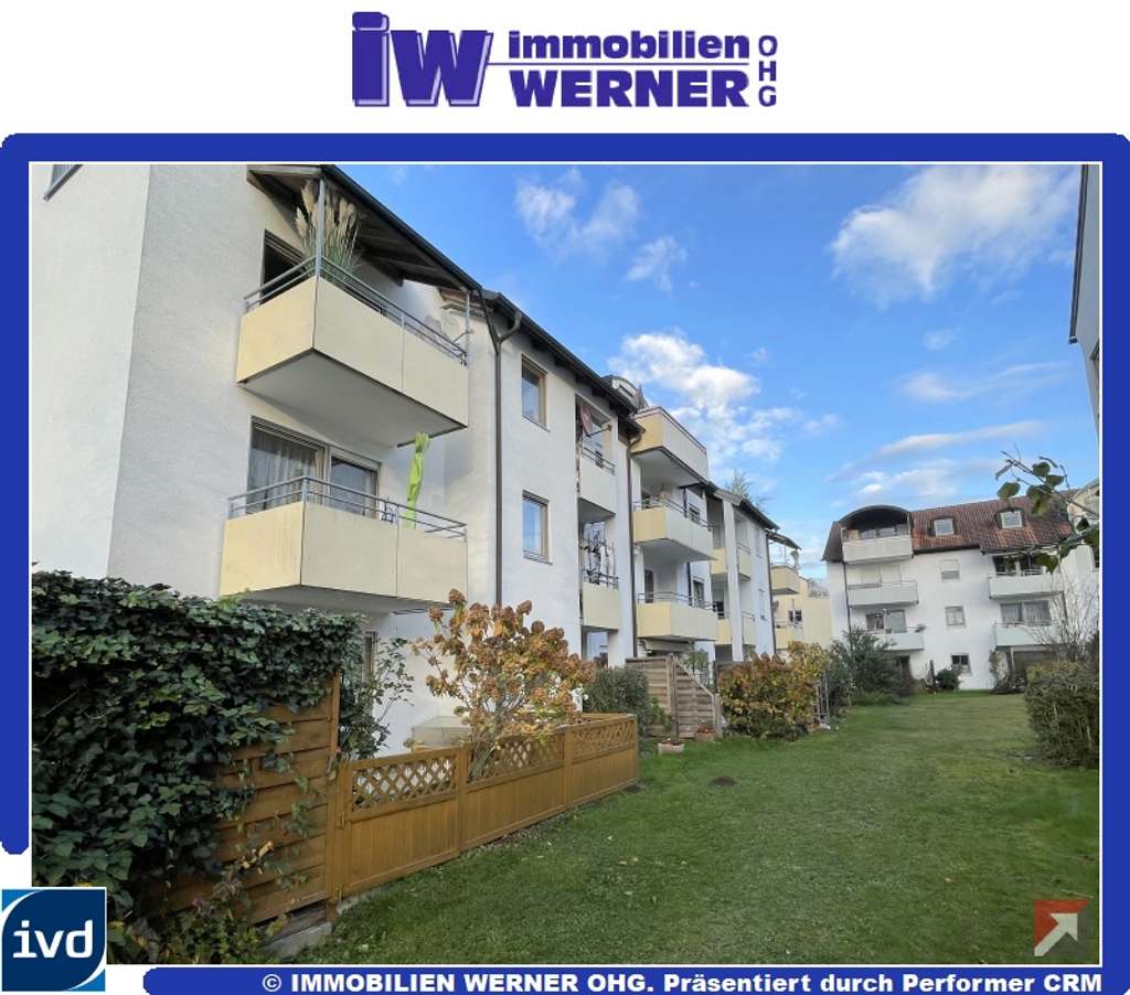 ***Frei werdende 2-Zimmer-Wohnung mit Süd-Balkon und TG in RO/ Aisingerwies!!!***