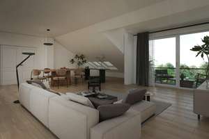 Top-Energieeffizienz in grüner Stadtrandlage
"Venusblick 40/42" 3 Zimmer Dachgeschoss Wohnung – Die vollständige Adresse der Immobilie erhältst du vom Anbieter., 53129 Dottendorf, Bonn – Vorschaubild 2