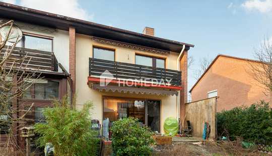 Bild von Wohlfühloase mit Potenzial – Stilvolles Reihenhaus mit Kamin, Garten & Garage, sofort bezugsbereit