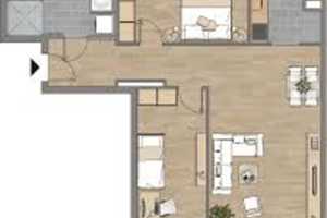 Geschmackvolle, modernisierte 1,5-Zimmer-Wohnung mit EBK in Münster – Kärntner Straße 31, 48145 Münster – Vorschaubild 2