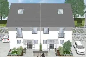 Eggenstein Neubau DHH mit Garten bezugsfertig – Karlsruhe (Kreis) – Vorschaubild 6