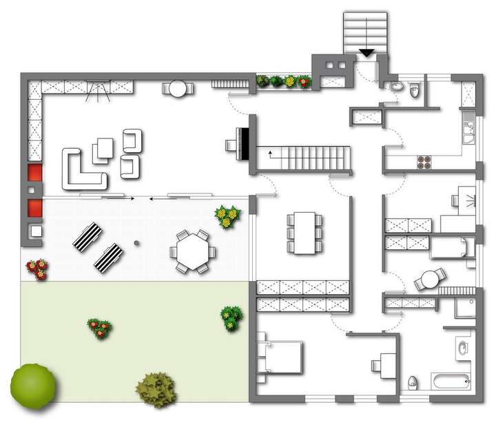 Grundriss Erdgeschoss