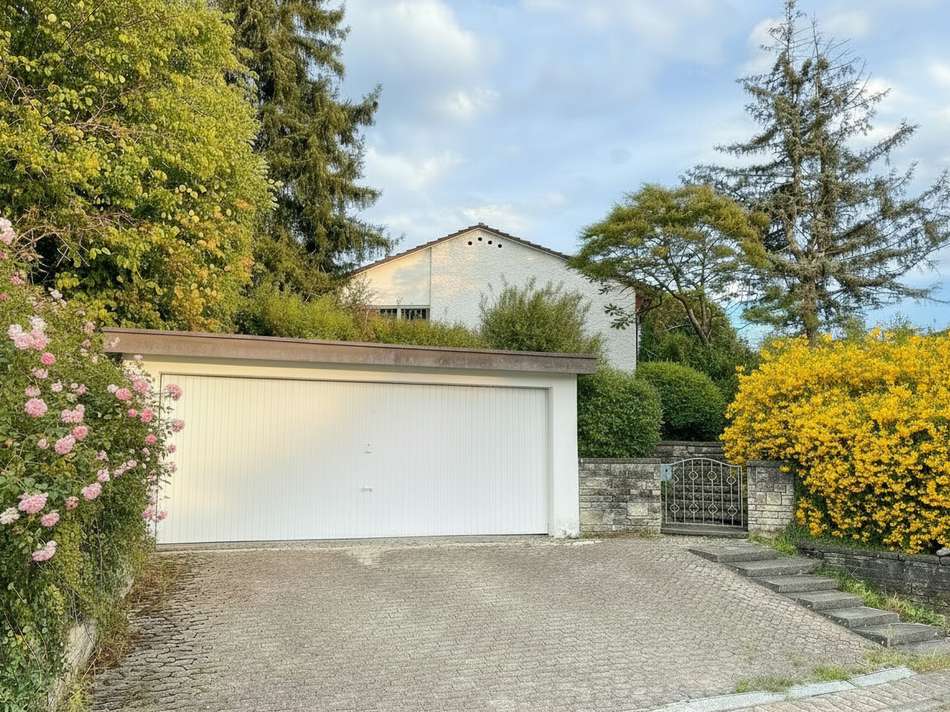 Hausansicht Frühling